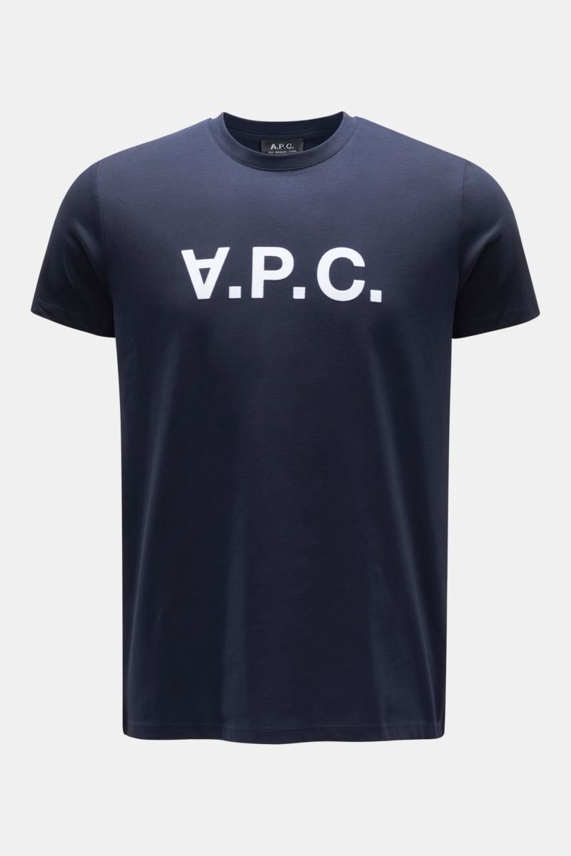 Rundhals-T-Shirt 'VPC' navy