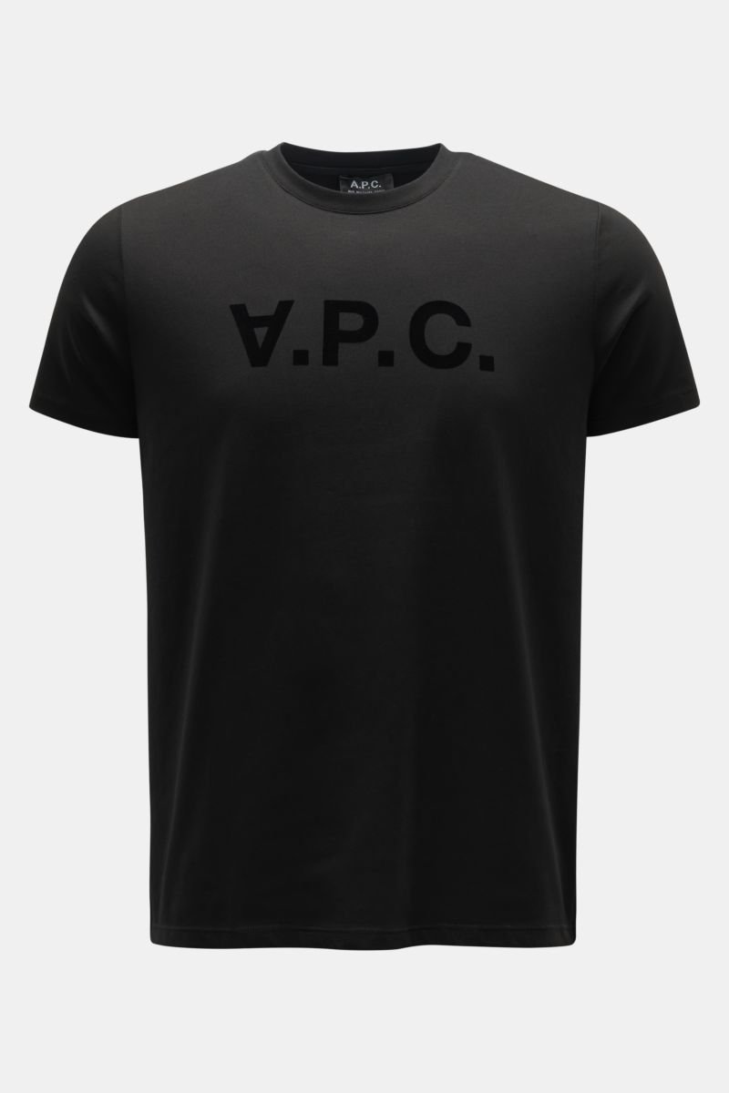 Rundhals-T-Shirt 'VPC' schwarz