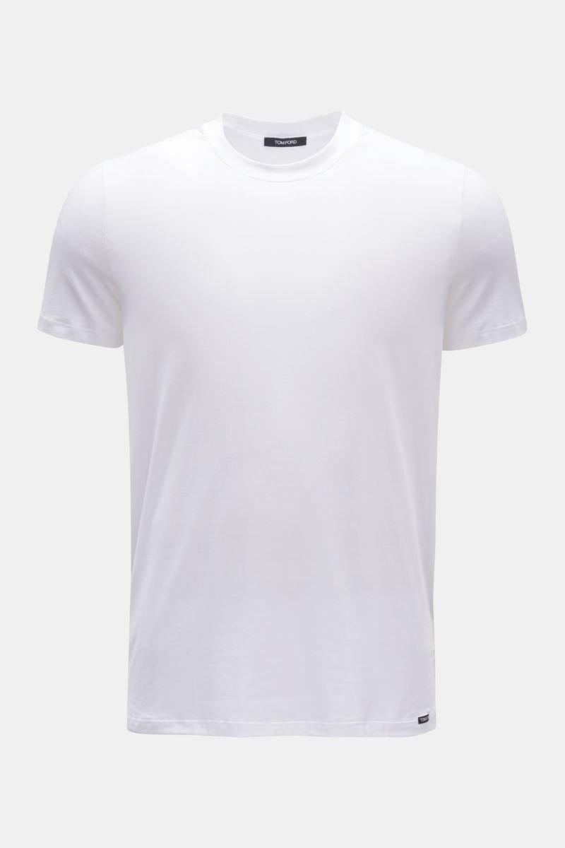 Rundhals-Unterhemd weiß