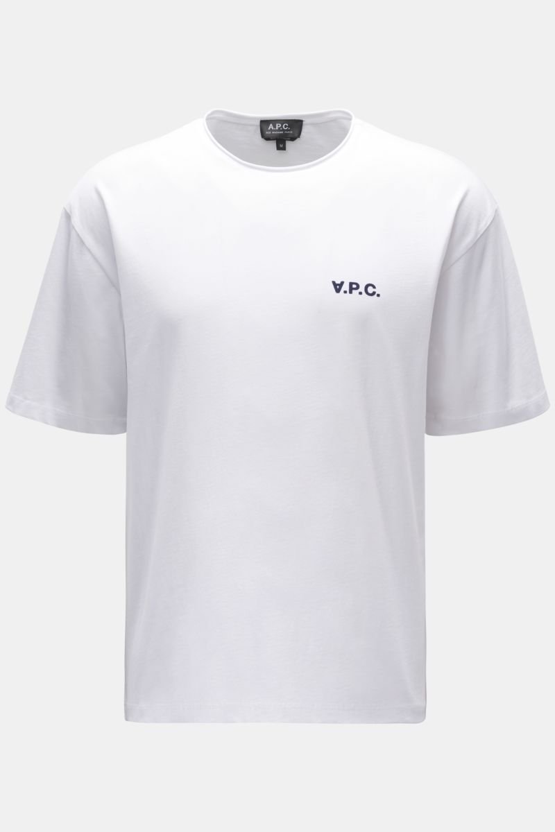 Crew neck T-shirt 'Jeremy' white