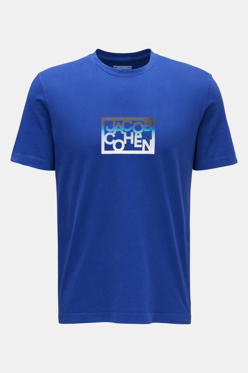 Crew neck-T-shirt blue