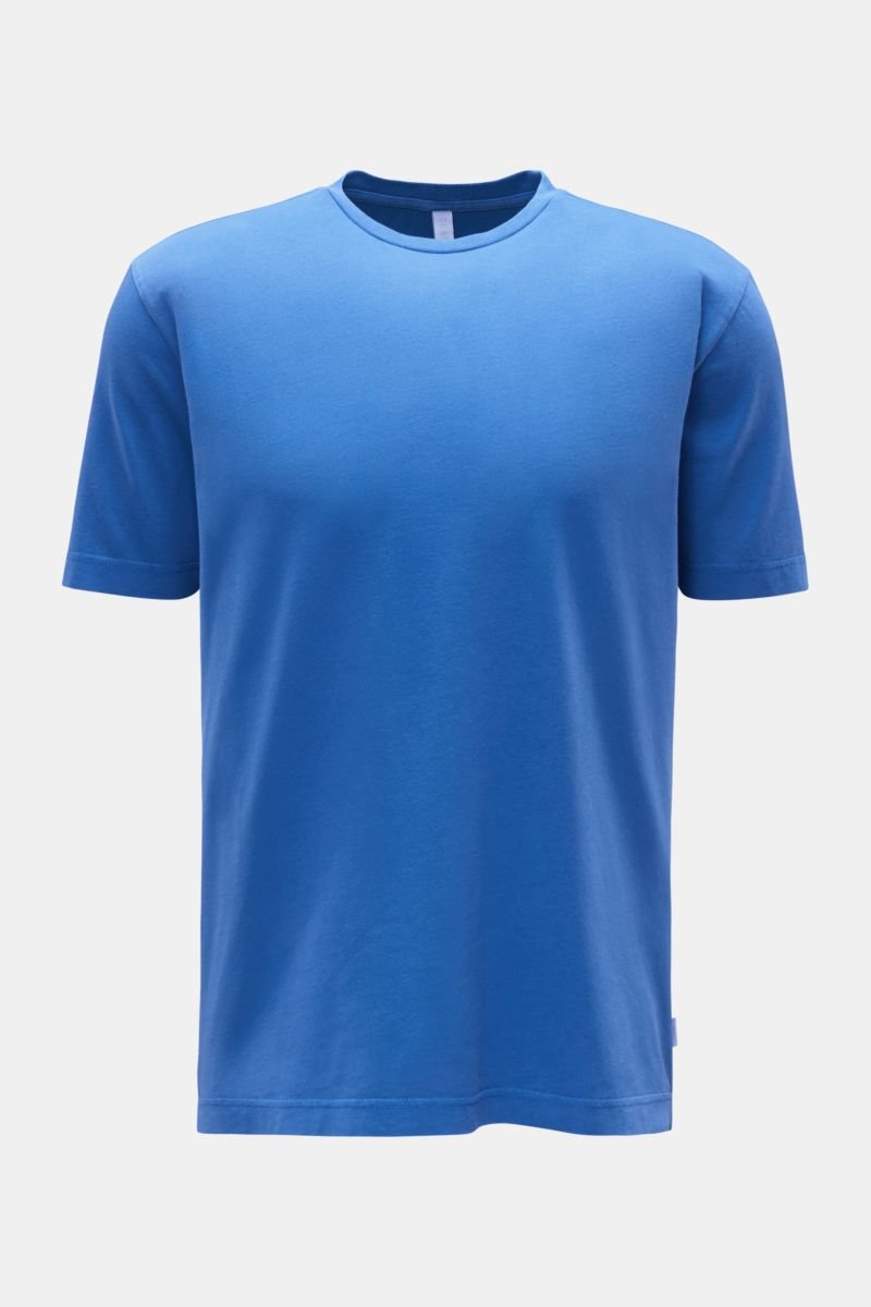 Rundhals-T-Shirt 'Jersey Tee' blau