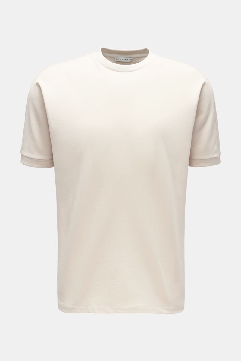 Rundhals-T-Shirt 'Jarl' beige