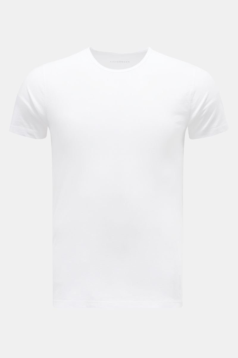 Crew neck T-shirt 'Lio' white