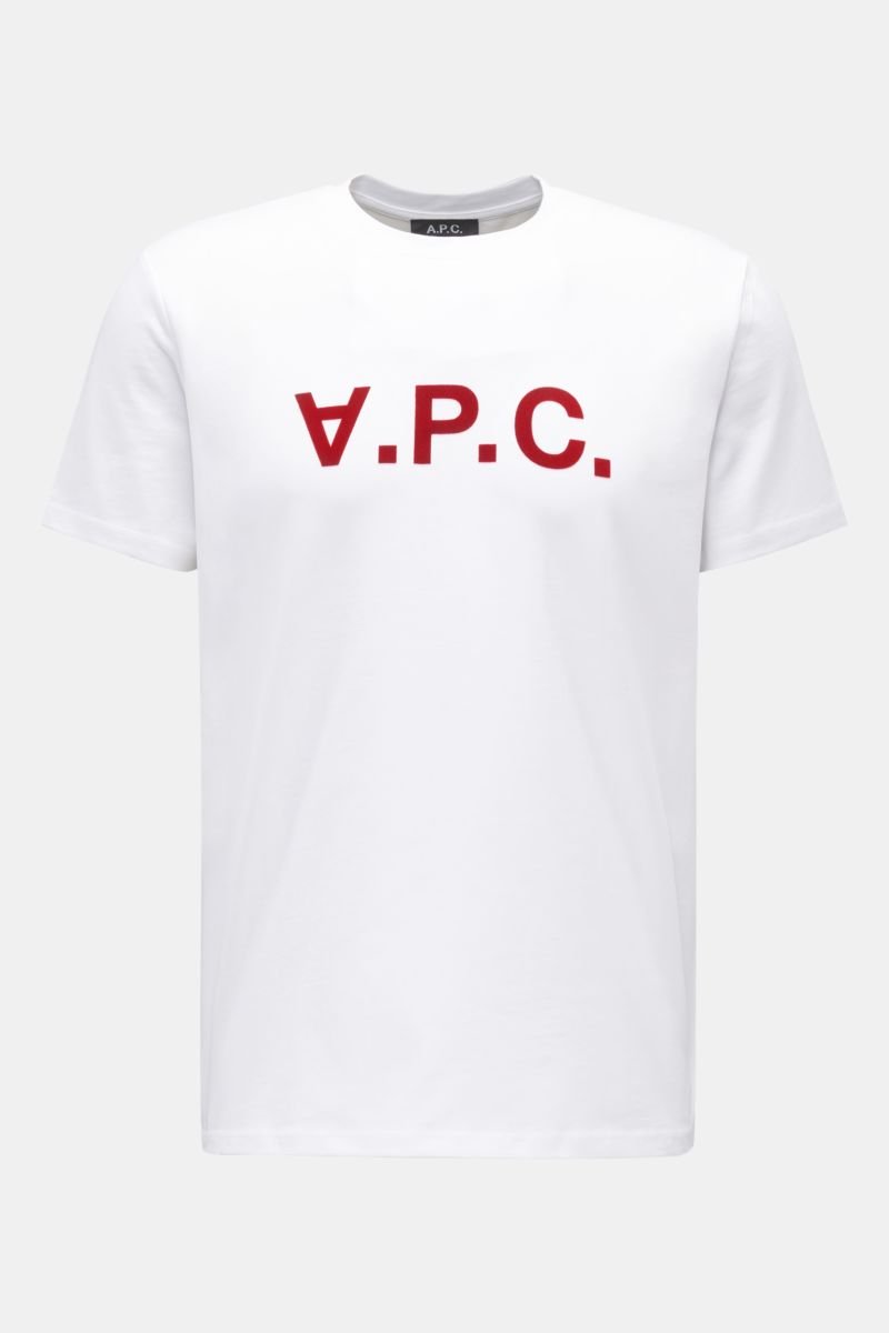 Rundhals-T-Shirt 'VPC' weiß