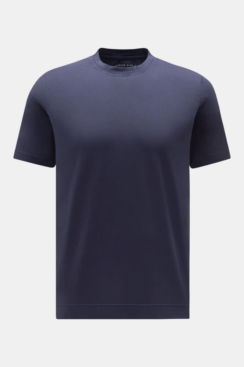 Crew neck T-shirt 'Extreme' grey-blue
