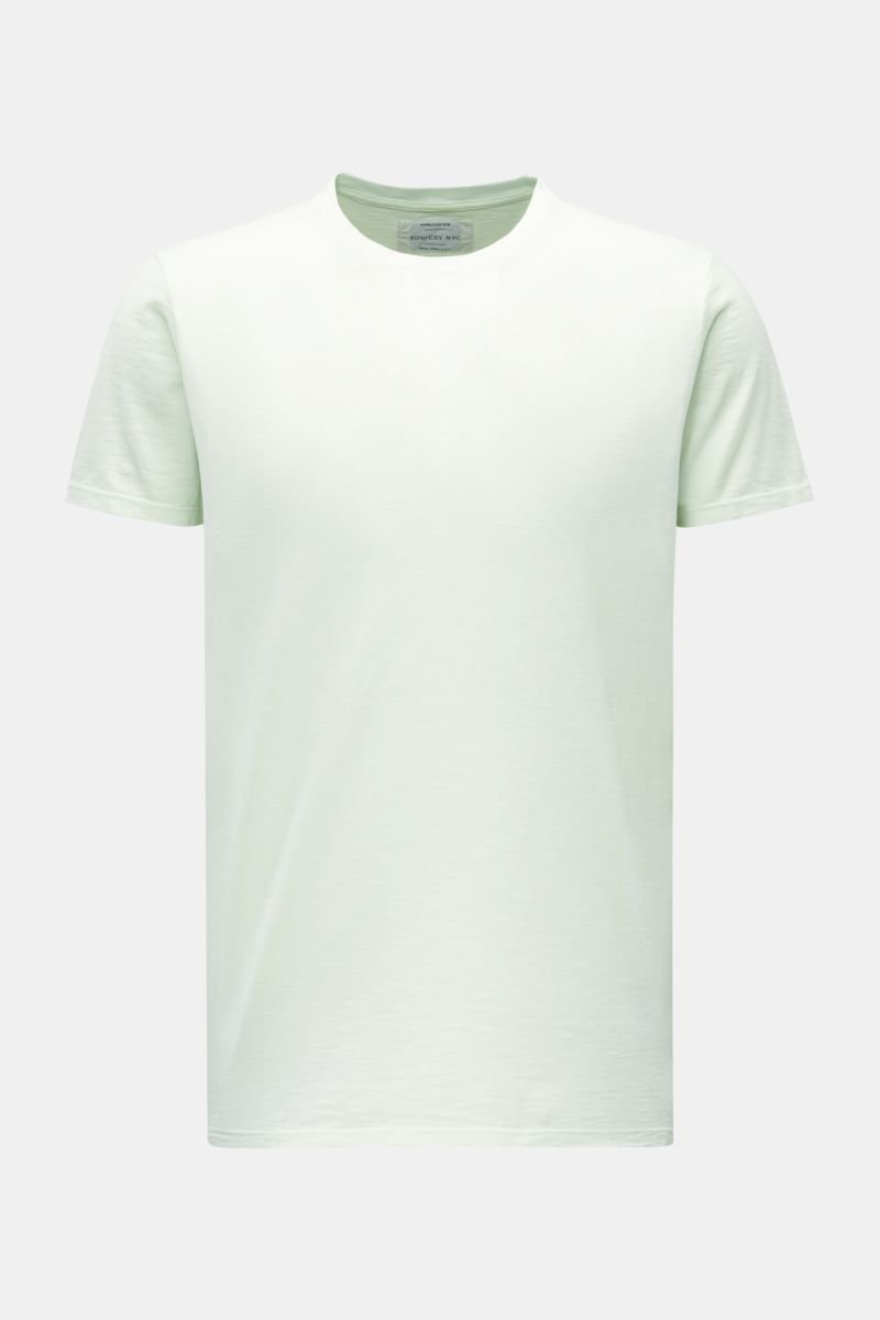 Rundhals-T-Shirt pastellgrün