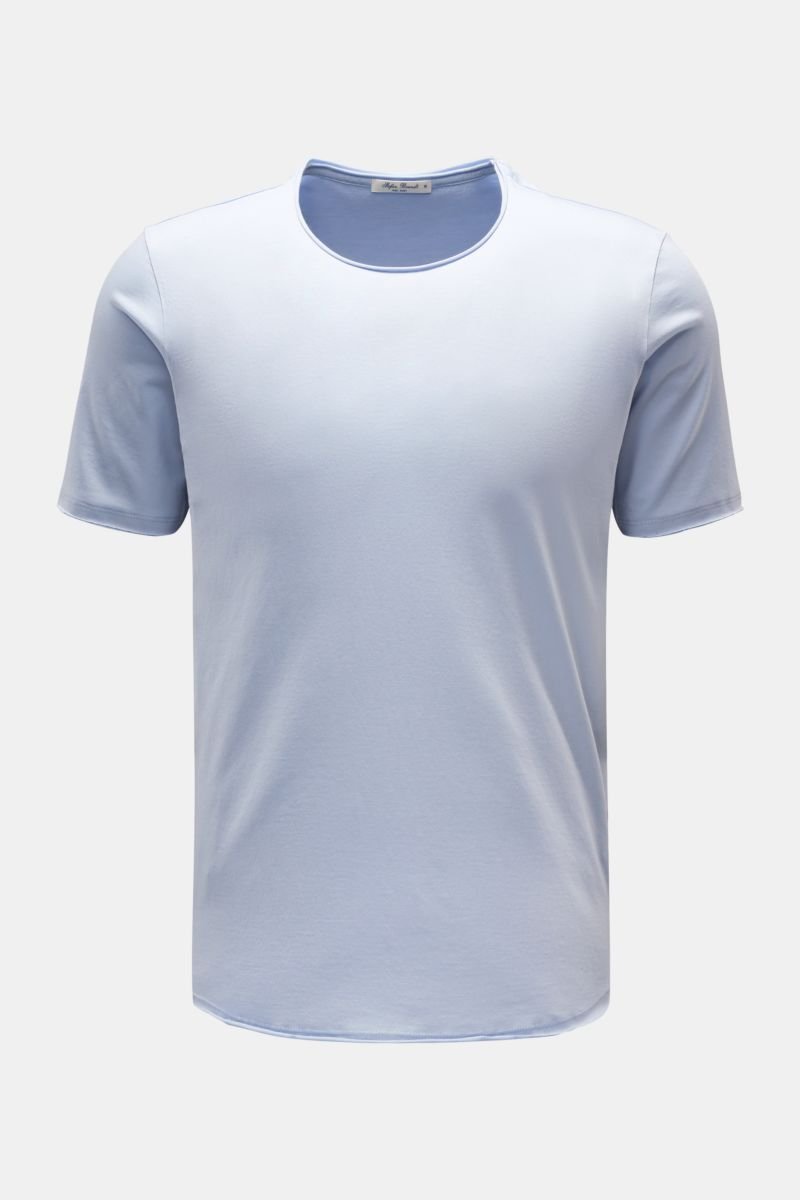 Crew neck T-shirt 'Elia' light blue