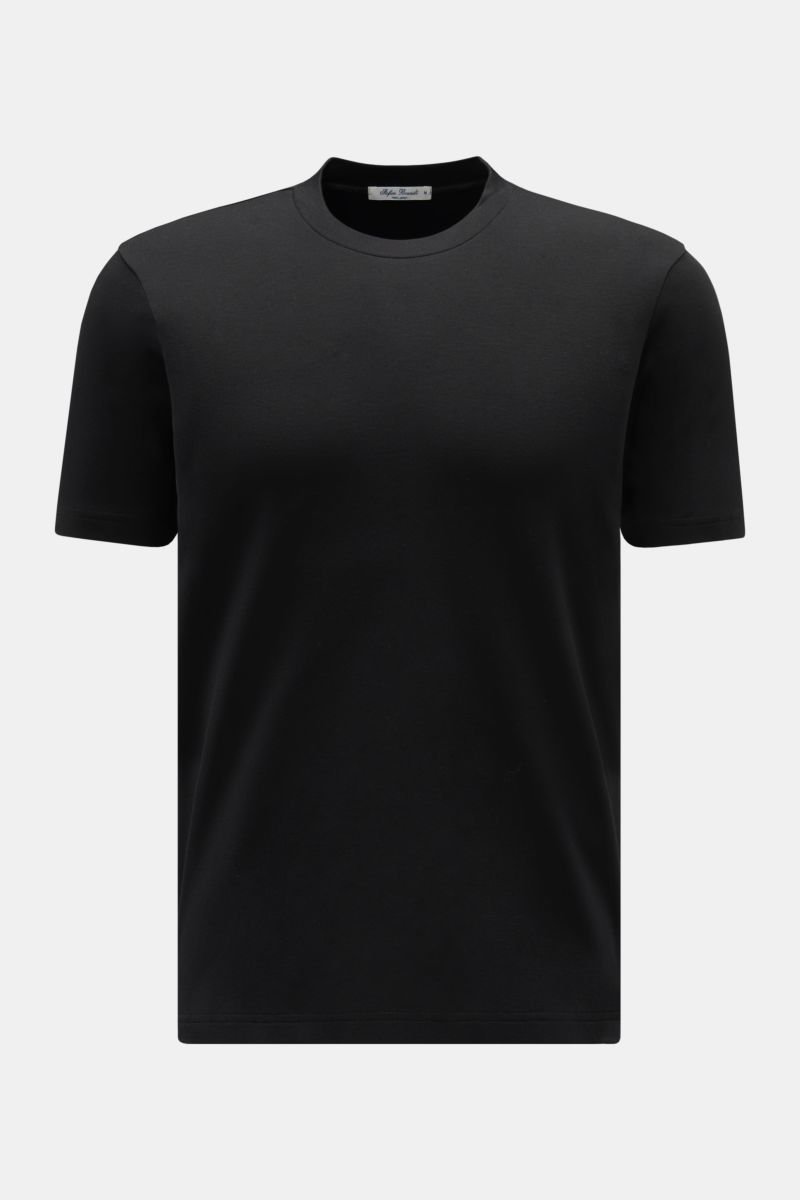 Crew neck T-shirt 'Elis' black