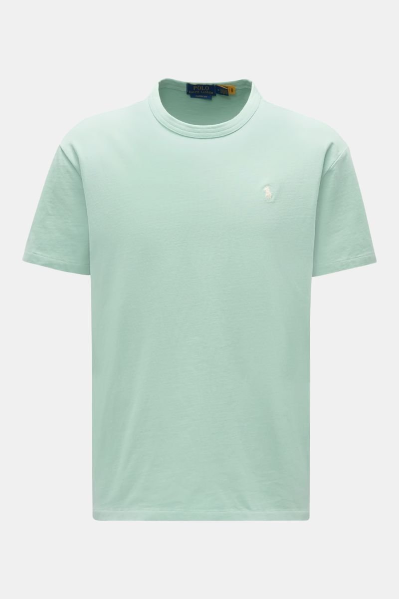 Crew neck T-shirt mint green