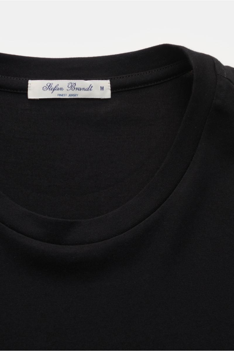 Stefan Brandt Crew neck T-shirt 'Enno' black