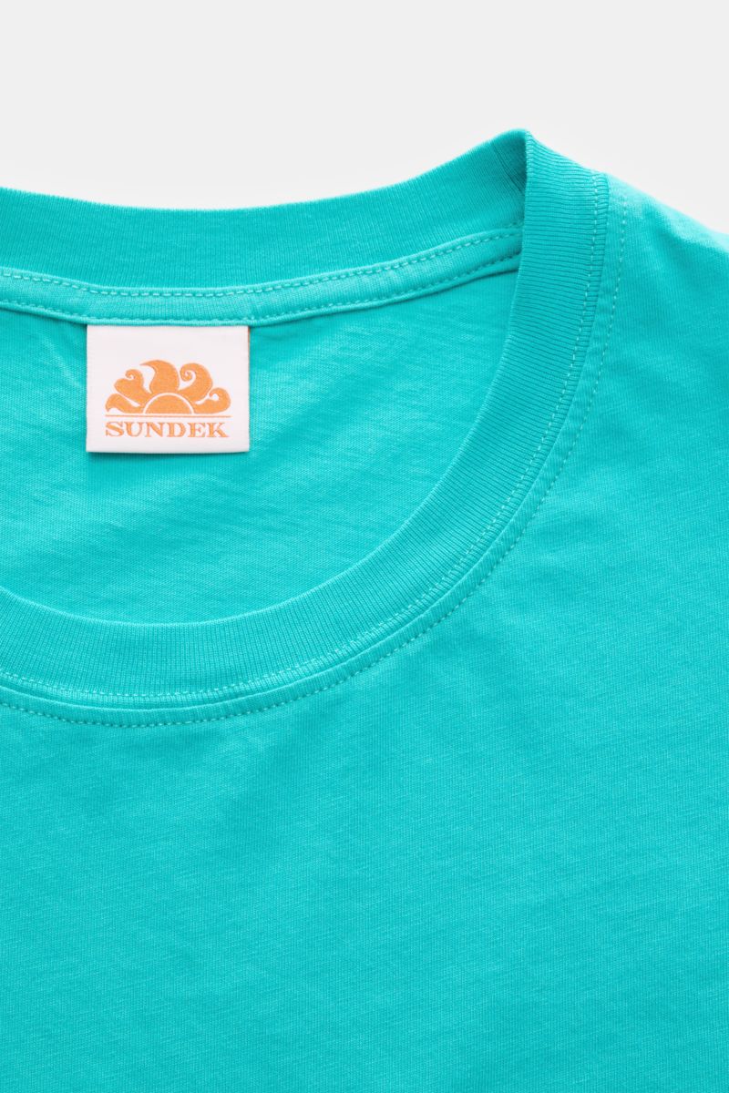 Sundek Rundhals-T-Shirt türkis