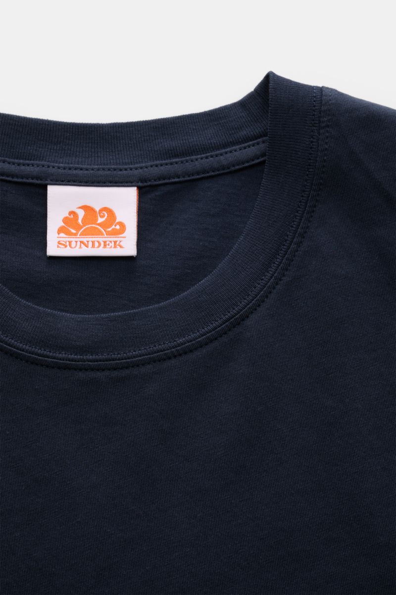 Sundek Rundhals-T-Shirt navy