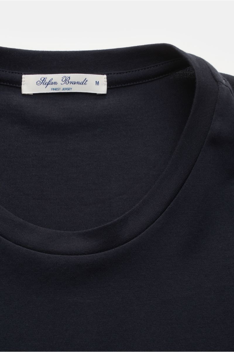 Stefan Brandt Crew neck T-shirt 'Enno' navy