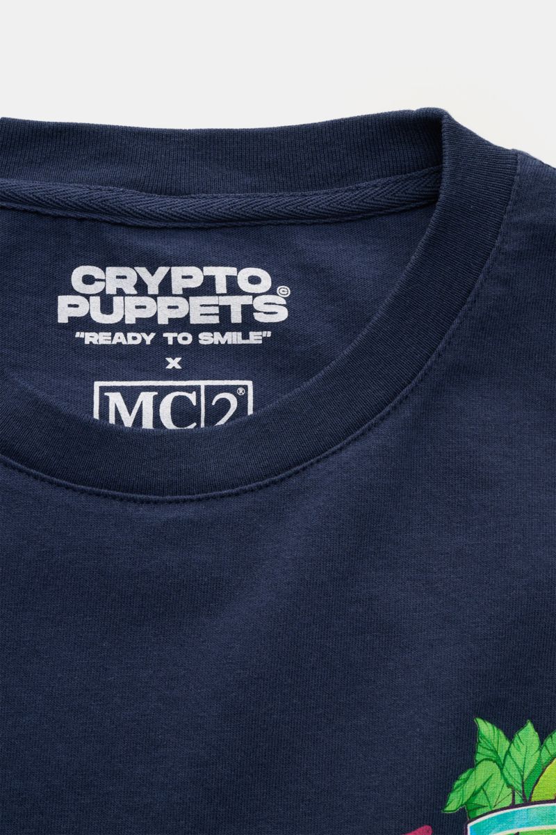 MC2 Saint Barth Rundhals-T-Shirt 'Mojito' navy