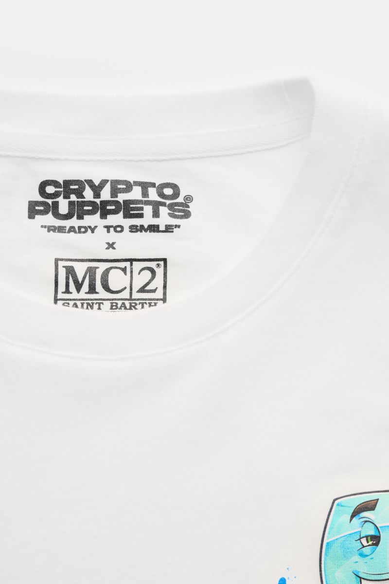 MC2 Saint Barth Rundhals-T-Shirt 'Gin Tonic' weiß