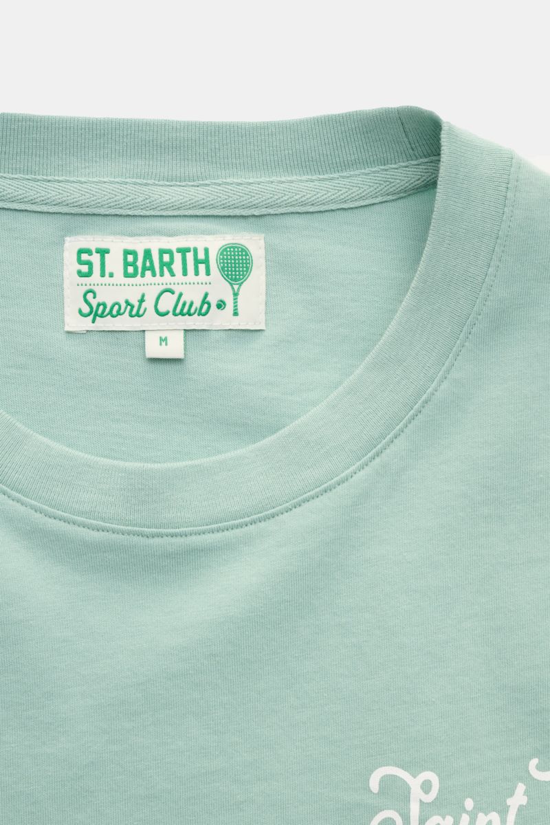 MC2 Saint Barth Rundhals-T-Shirt 'Tennis Champ' mintgrün