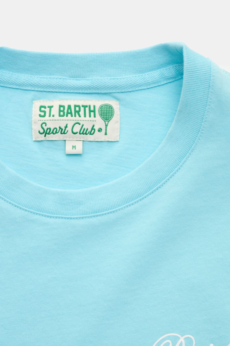 MC2 Saint Barth Rundhals-T-Shirt 'Padel Club' türkis