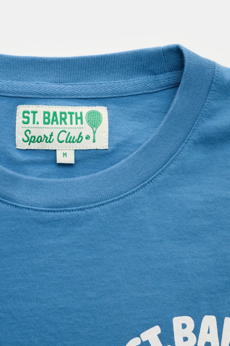 MC2 Saint Barth Rundhals-T-Shirt 'Padel Champ' blau