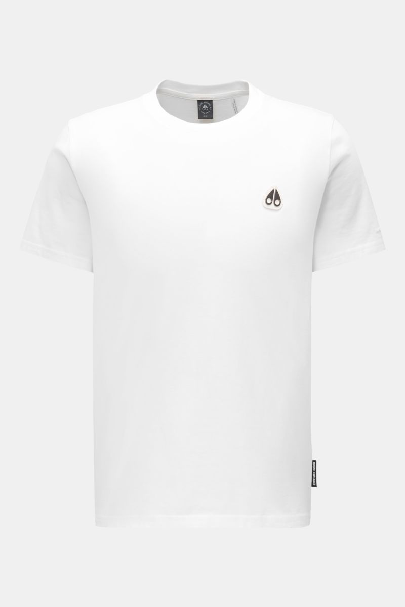 Rundhals-T-Shirt 'Crescent Tee' weiß