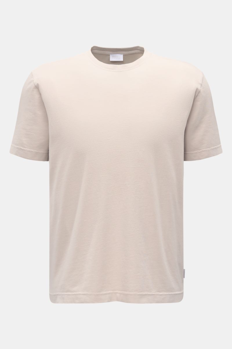 04651/ A trip in a bag Rundhals-T-Shirt sand