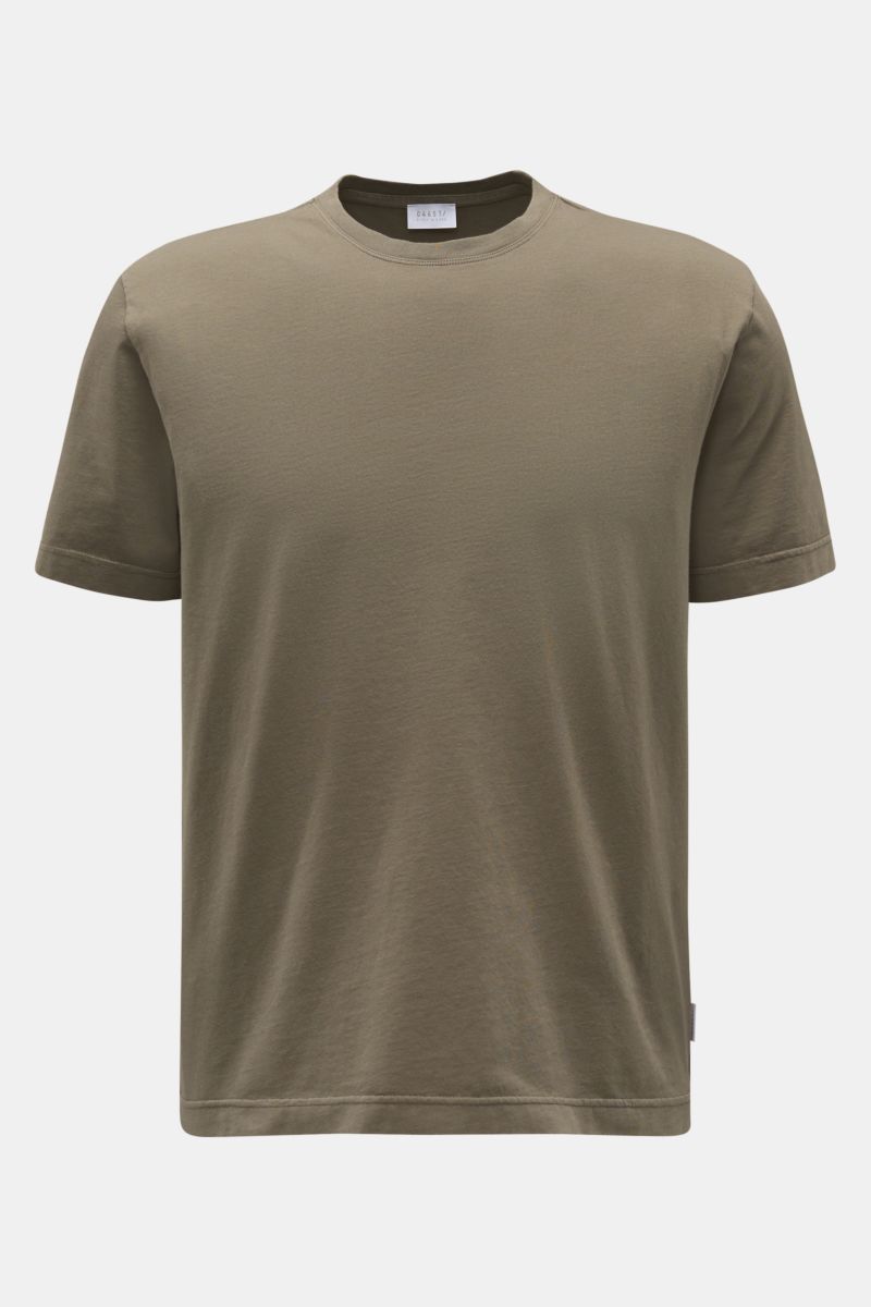 04651/ A trip in a bag Rundhals-T-Shirt oliv