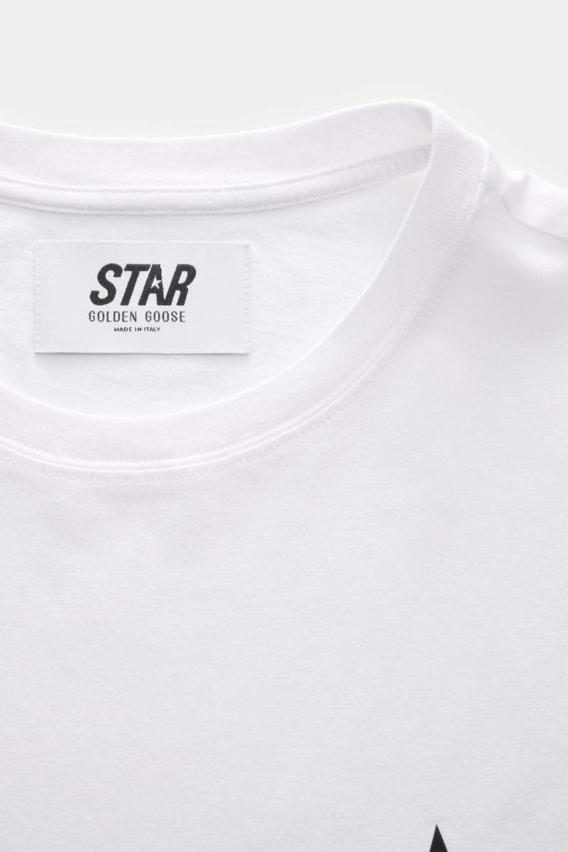 Golden Goose Rundhals-T-Shirt weiß