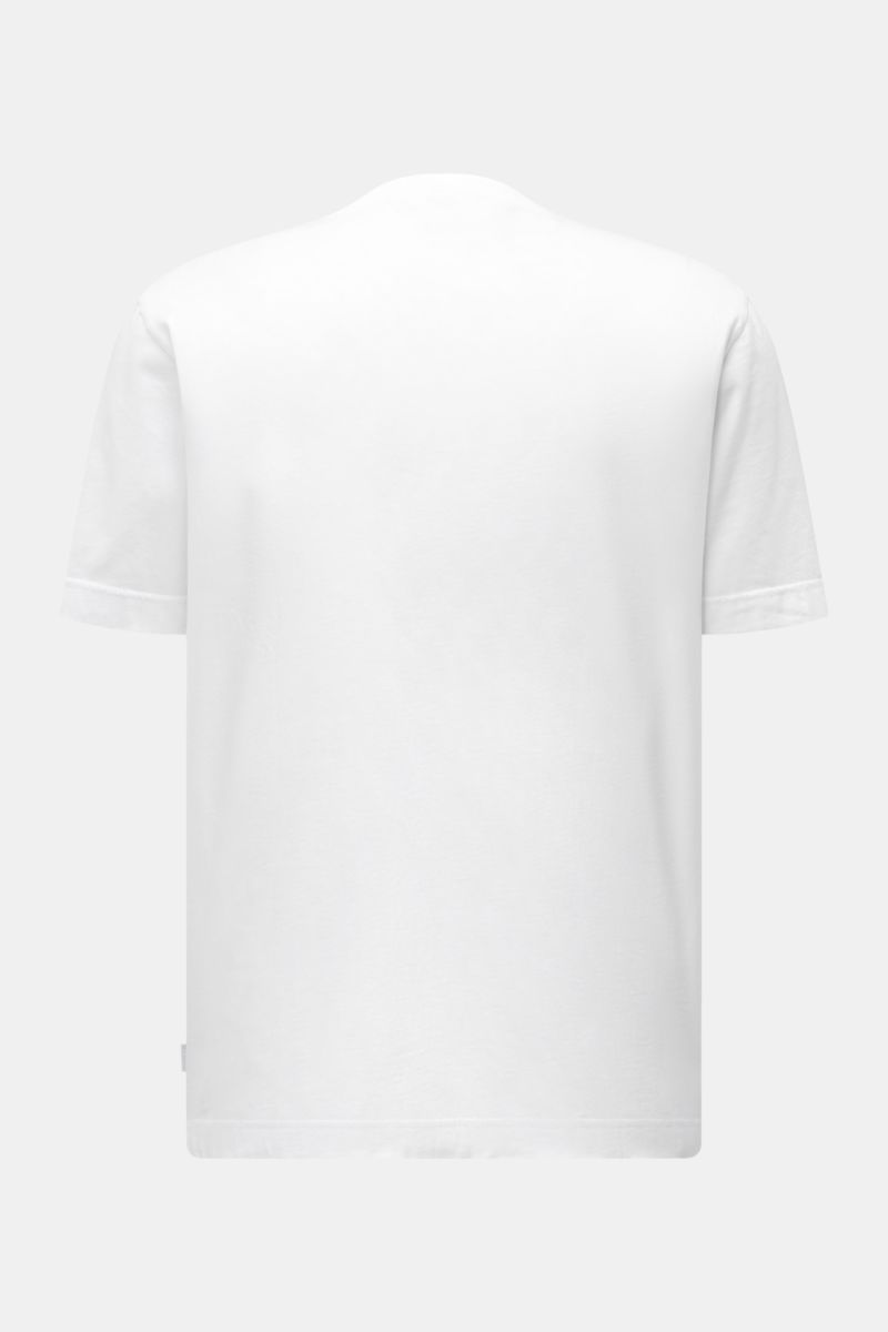 04651/ A trip in a bag Rundhals-T-Shirt weiß