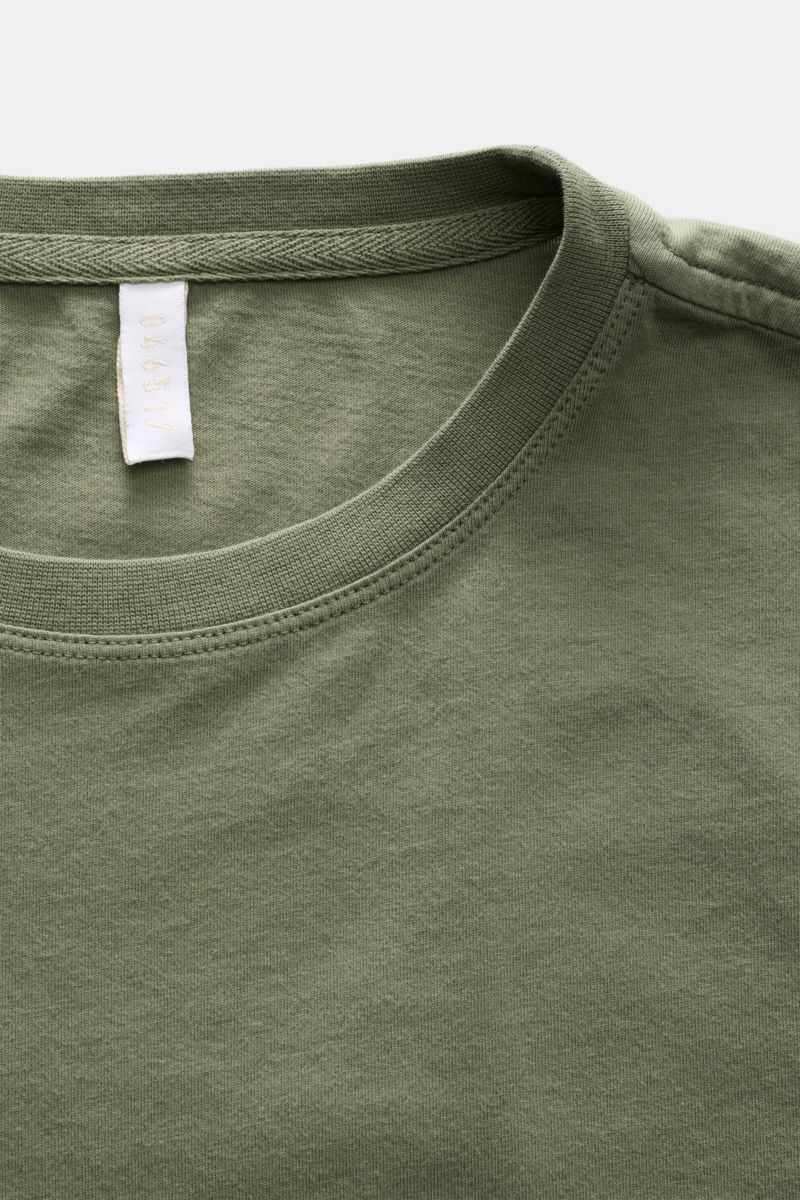 04651/ A trip in a bag Rundhals-T-Shirt oliv