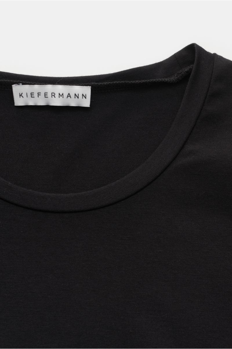Kiefermann Rundhals-Longsleeve 'Emil' schwarz