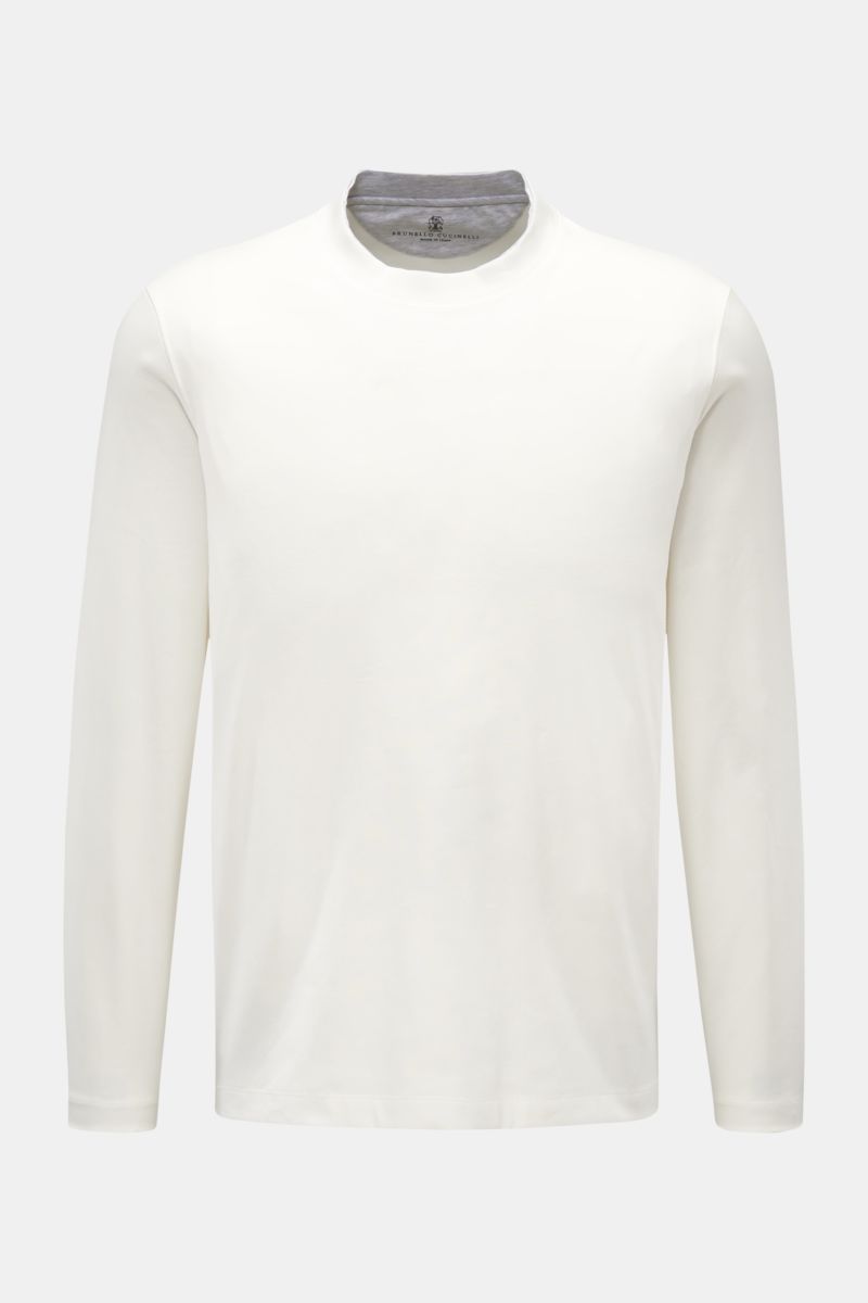 新品！BRUNELLO CUCINELLI モックネック ロンTシャツS 新品！BRUNELLO CUCINELLI モックネック ロンTシャツS メンズ