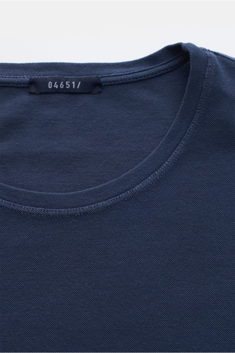 04651/ A trip in a bag Rundhals-Longsleeve 'Breeze Tee' navy