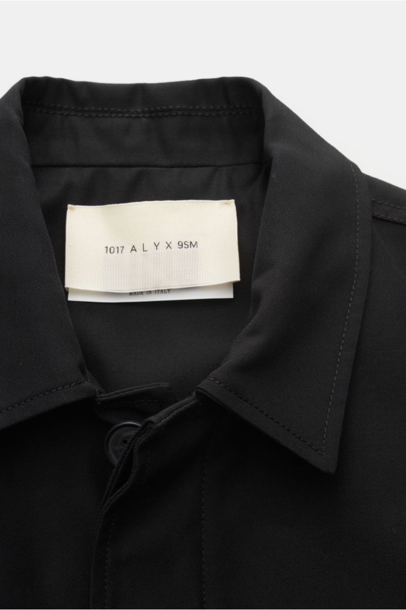 1017 ALYX 9SM Overshirt 'Officer Shirt' schwarz