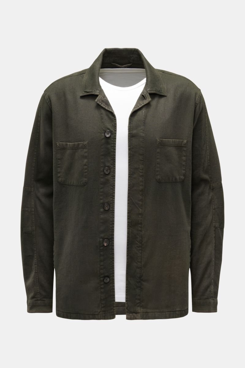 Overshirt 'Military Drill' olive