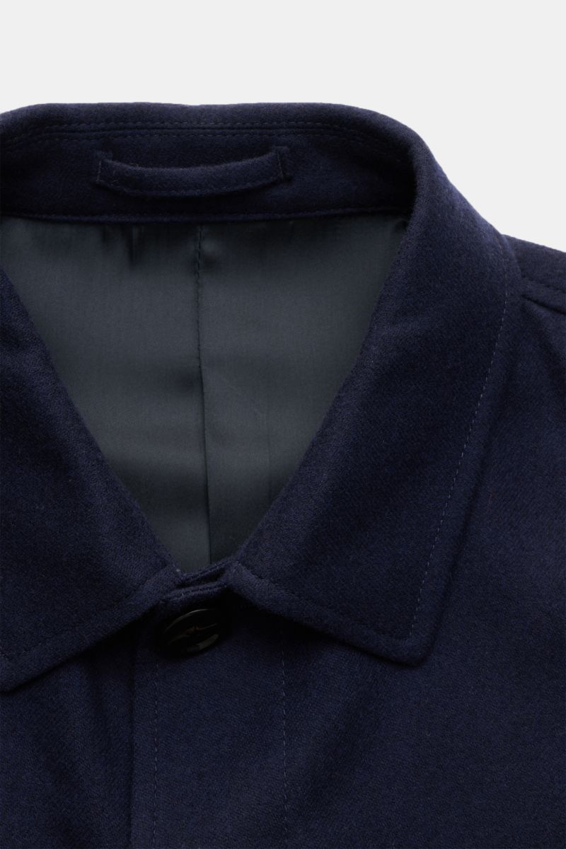 Lardini Woll-Overshirt 'Aaansel' navy