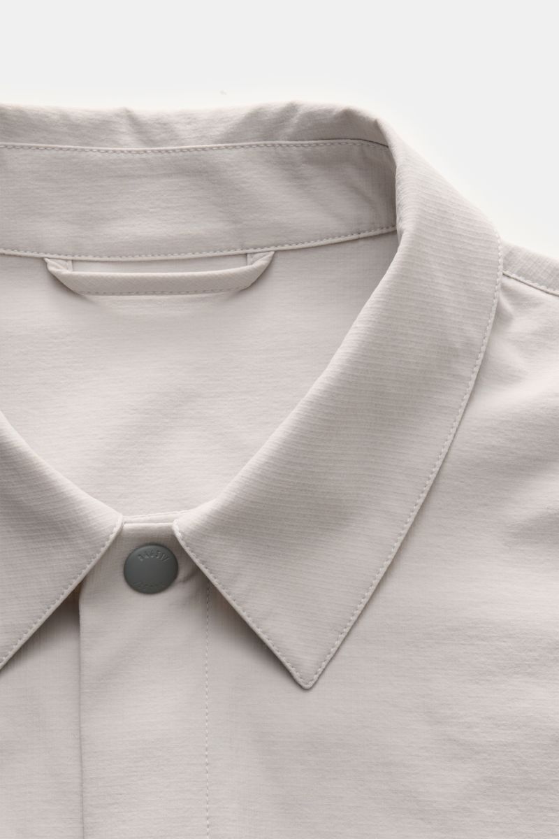 04651/ A trip in a bag Overshirt 'Packable Jacket' light grey