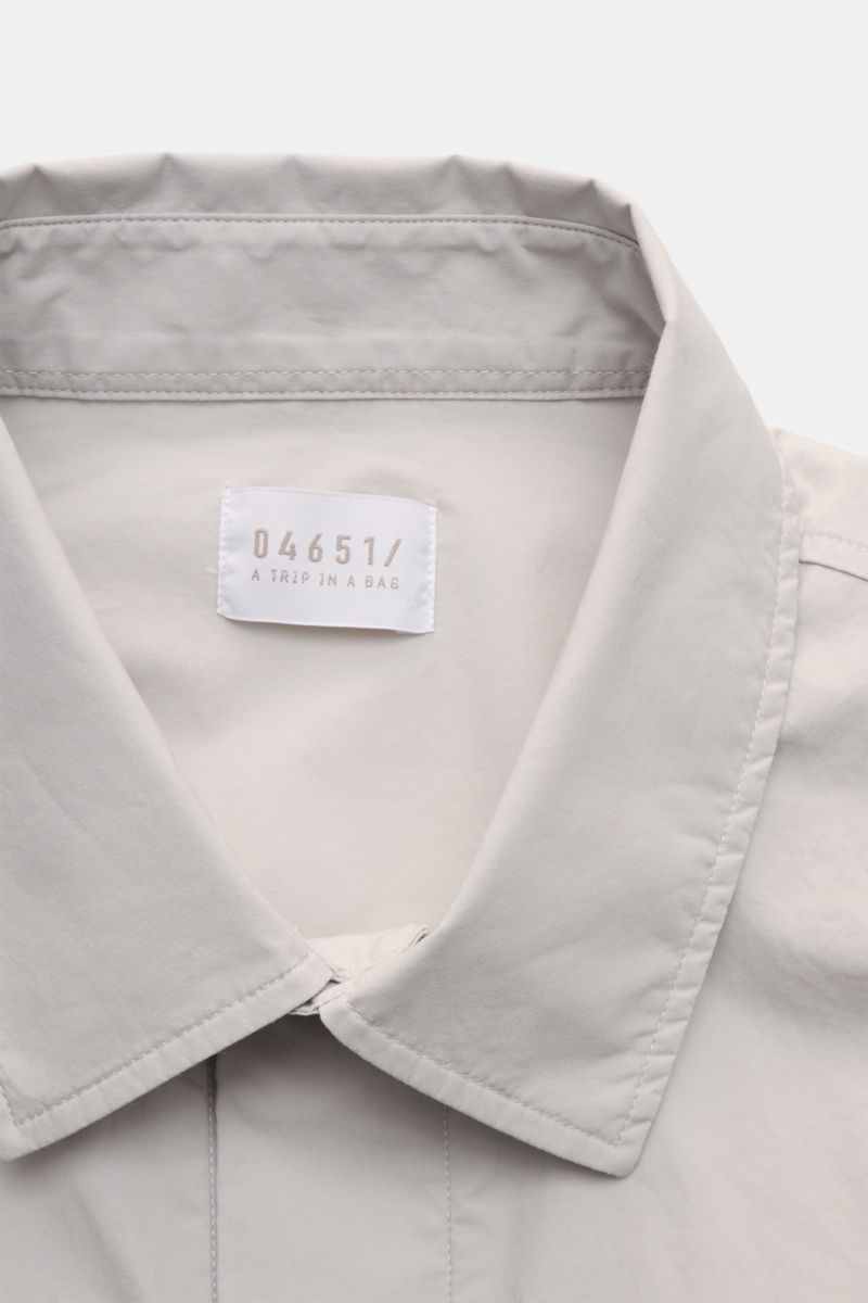 04651/ A trip in a bag Overshirt 'Workwear Jacket' sand