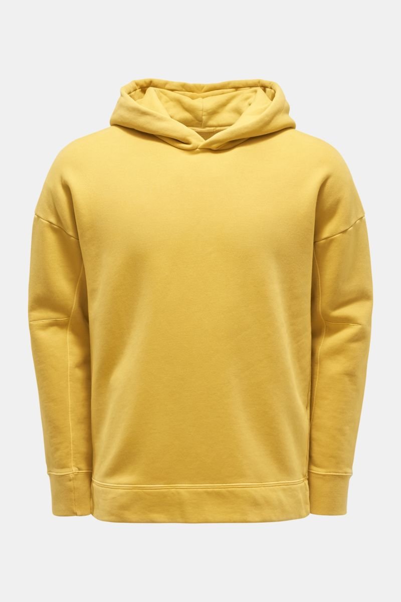 Hooded jumper yellow
