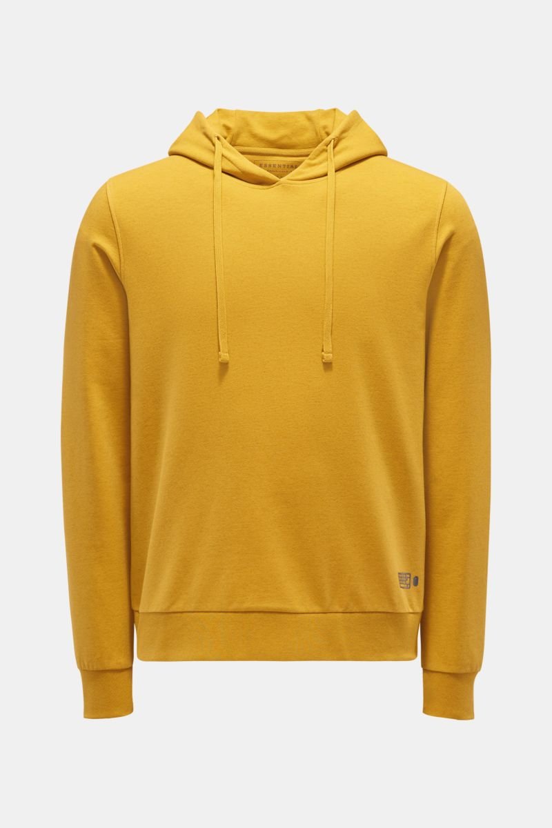 Hooded jumper yellow