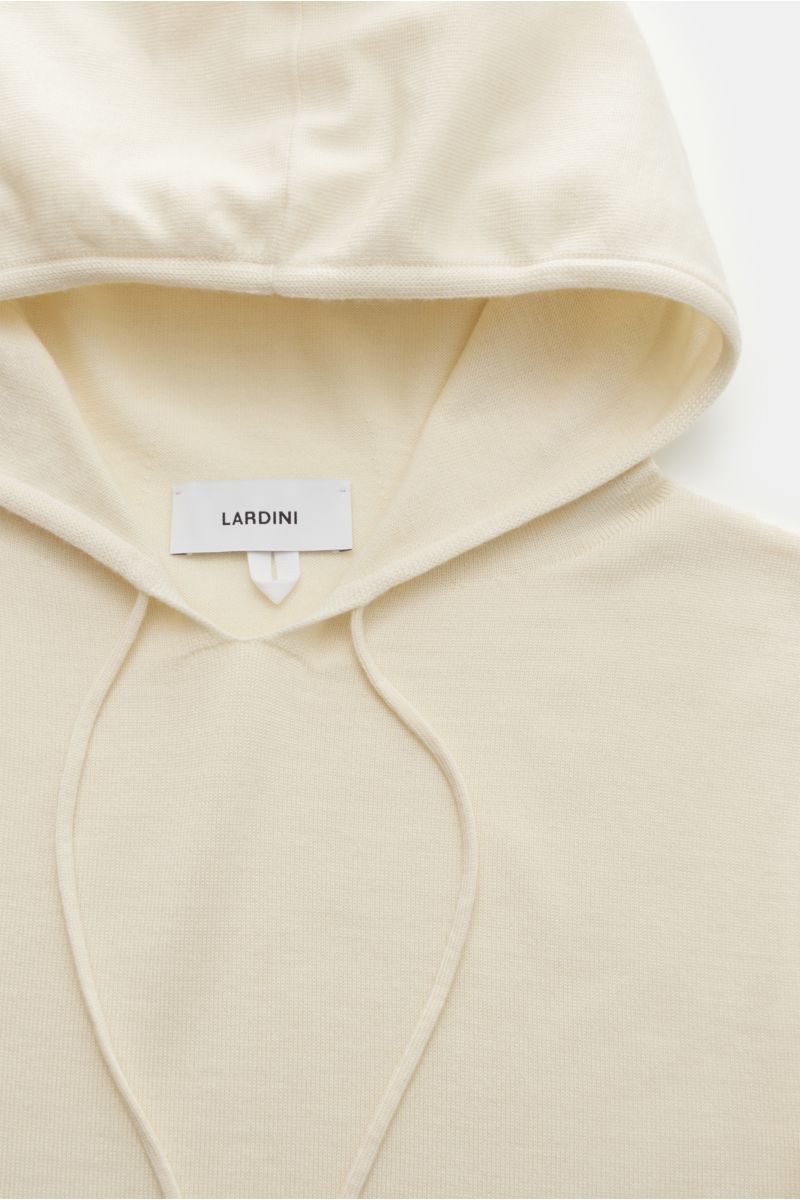 Lardini Hooded jumper cream