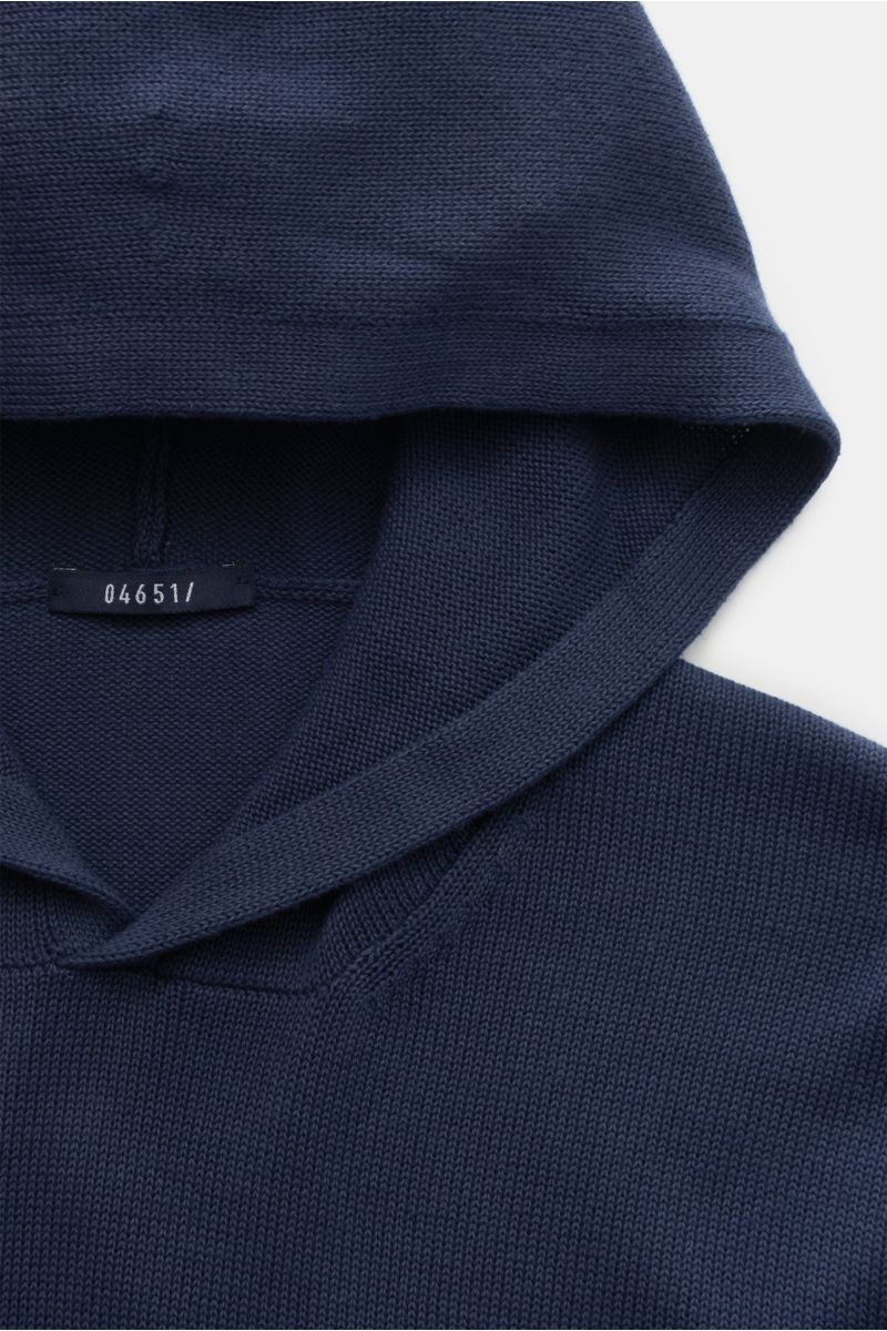 04651/ A trip in a bag Kapuzenpullover navy
