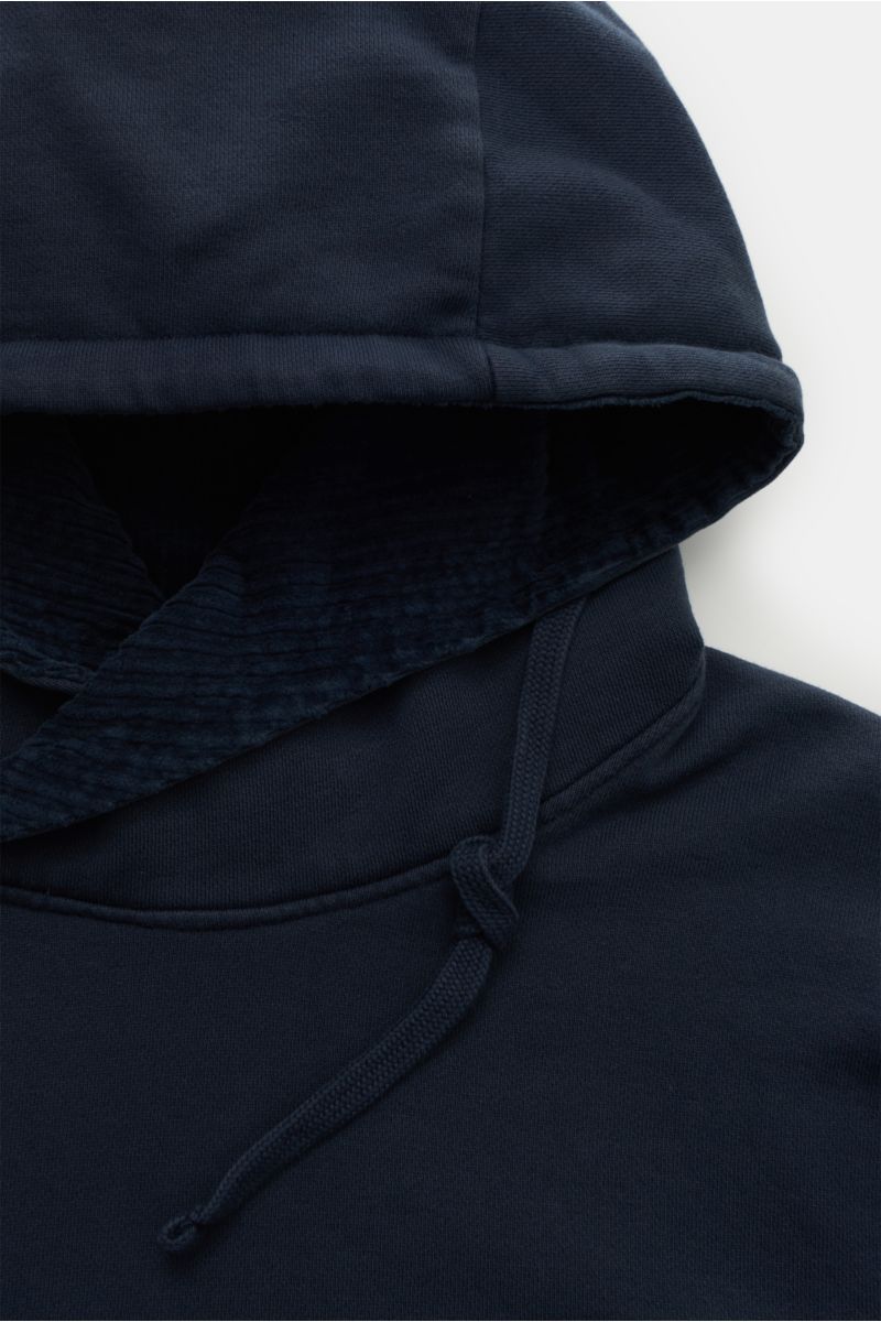 04651/ A trip in a bag Hooded jumper 'AF Cord Hoodie' navy