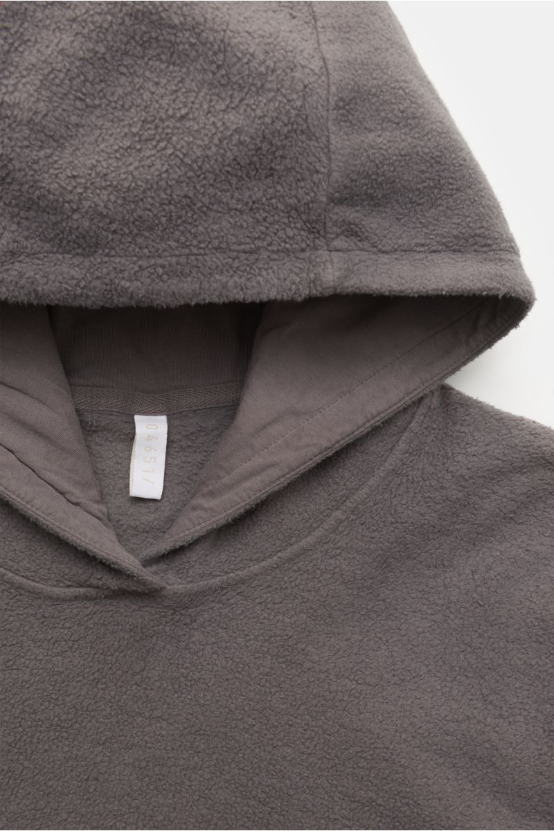 04651/ A trip in a bag Hooded jumper 'PF Hoodie' dark grey