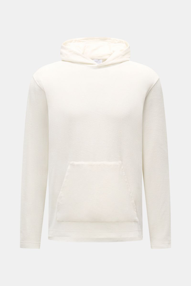 04651/ A trip in a bag Terry hooded jumper 'Terry' cream