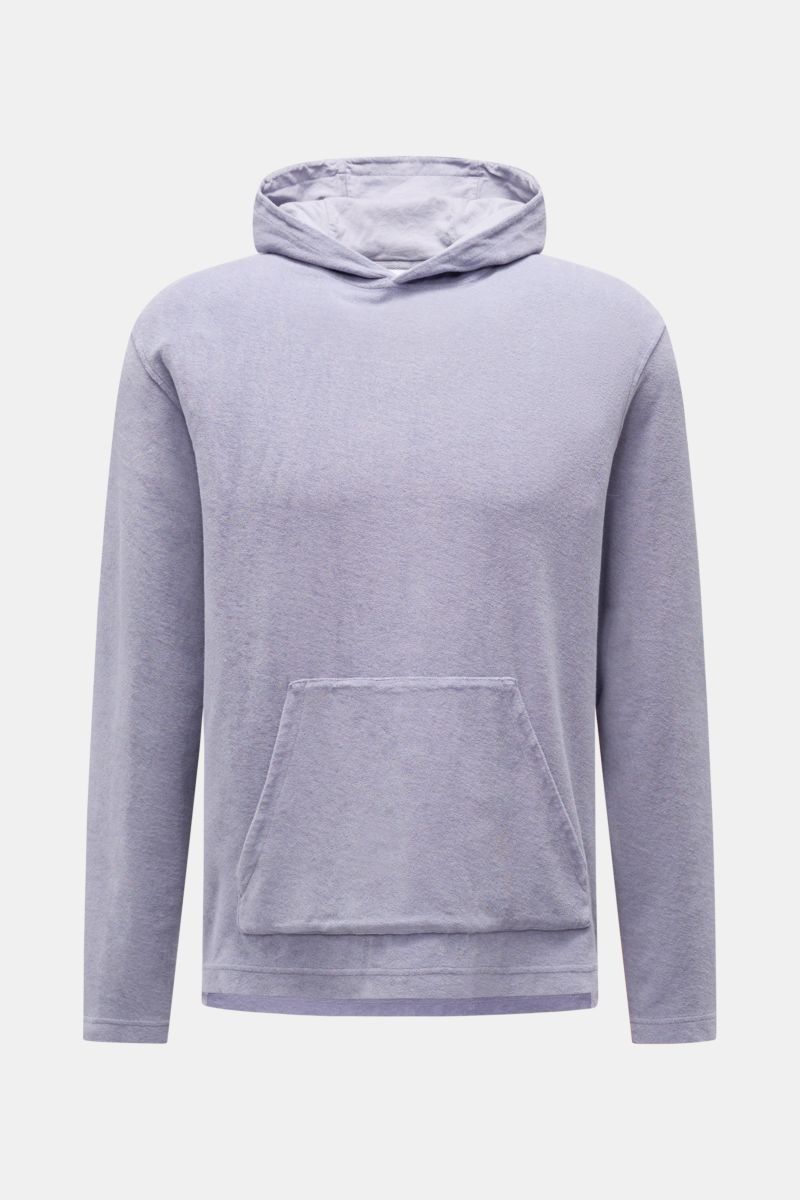 04651/ A trip in a bag Frottee-Kapuzenpullover 'Terry' lavender