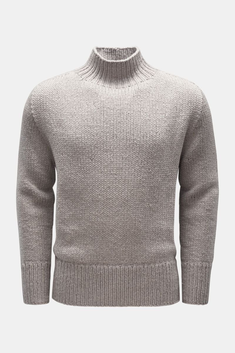Cashmere jumper 'Axel' grey