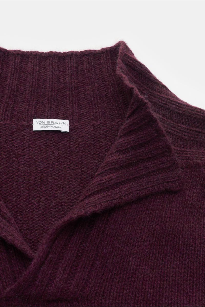 von Braun Cashmere Troyer bordeaux