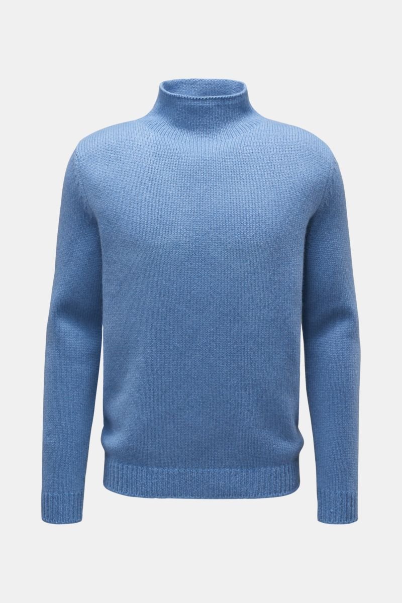 Cashmere Pullover blau
