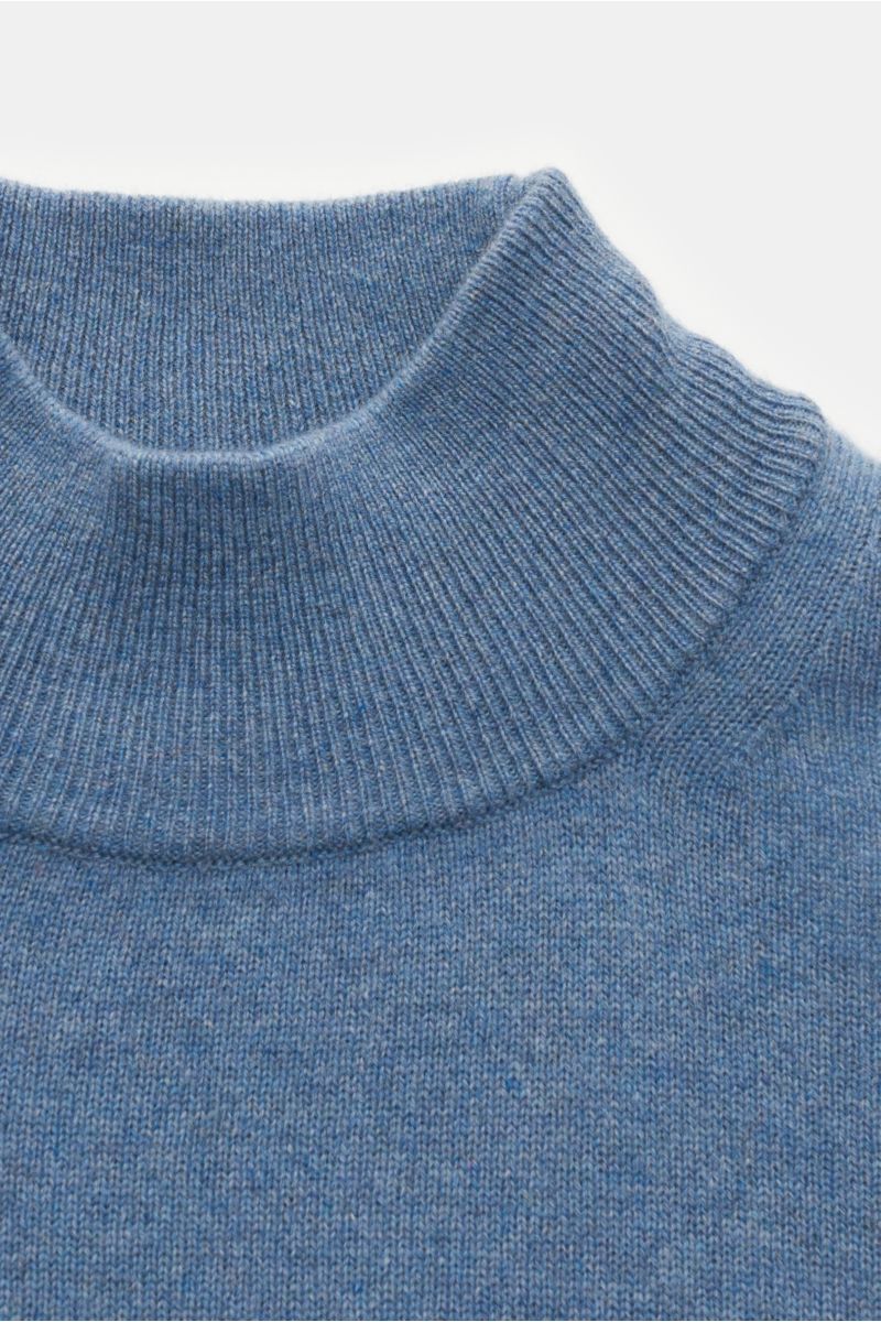 von Braun Cashmere Rollkragenpullover rauchblau