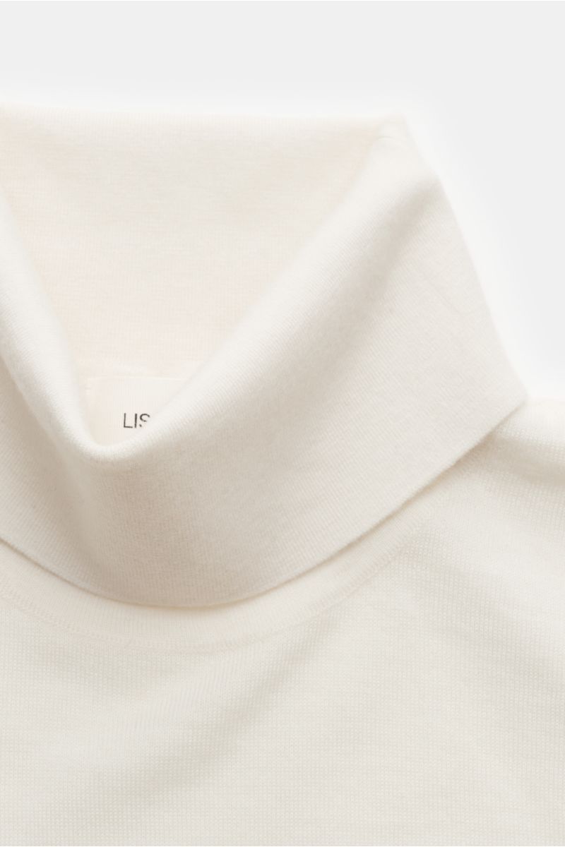 Lisa Yang Cashmere turtleneck jumper cream